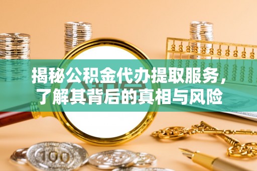 临武揭秘公积金代办提取服务，了解其背后的真相与风险