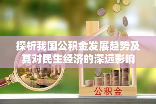 临武探析我国公积金发展趋势及其对民生经济的深远影响