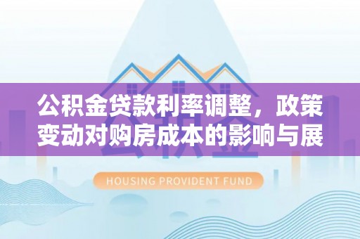 临武公积金贷款利率调整，政策变动对购房成本的影响与展望